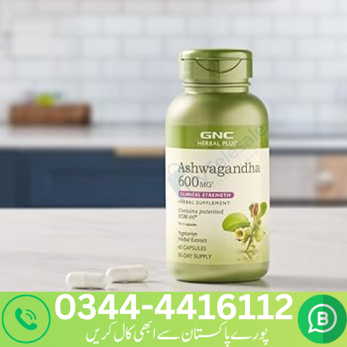 Gnc Herbal Plus Ashwagandha 600 Mg